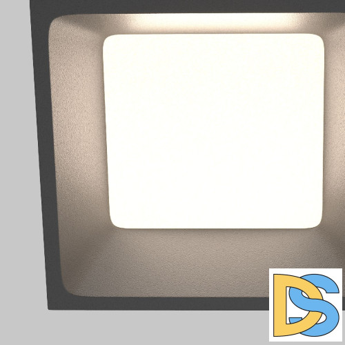 Встраиваемый светильник Maytoni Okno DL056-12W3-4-6K-B