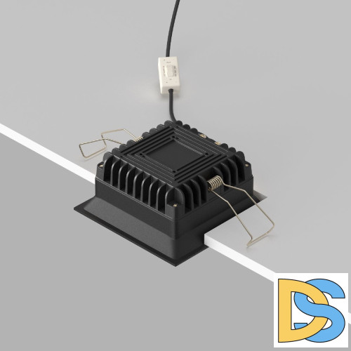 Встраиваемый светильник Maytoni Okno DL056-12W3-4-6K-B