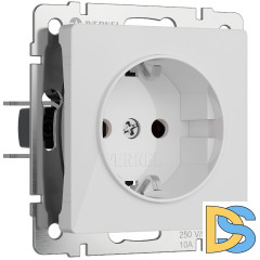 Розетка с заземлением и шторками Werkel 4690389197321 W1171141 a064012