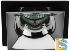 Встраиваемый светильник Эра KL102 BK/CH Б0056356