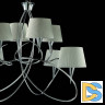 Подвесная люстра Mantra Mara Chrome - White 1654