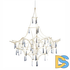 Подвесной светильник Delight Collection Lucciola MD18001068-1E matt gold