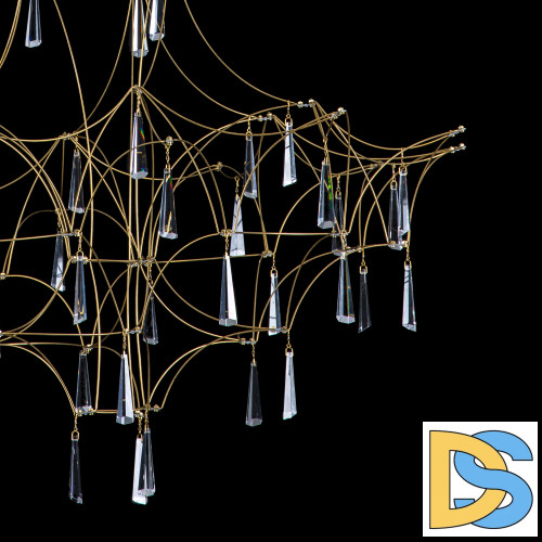 Подвесной светильник Delight Collection Lucciola MD18001068-1E matt gold