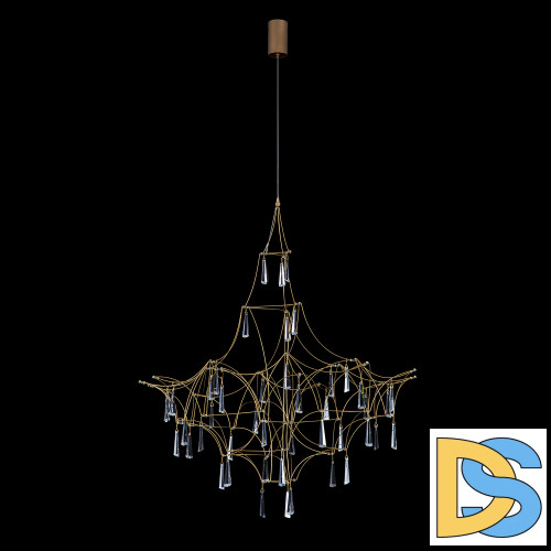 Подвесной светильник Delight Collection Lucciola MD18001068-1E matt gold