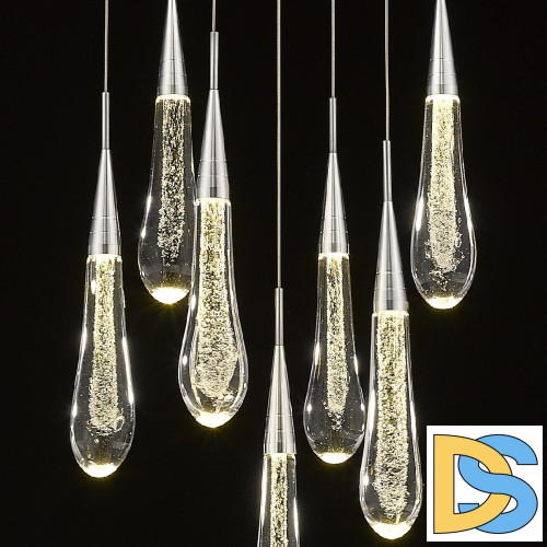 Подвесной светильник Delight Collection Pour MD-023B-15 chrome
