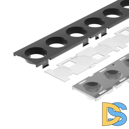 Экран линзованный Arlight SL-LINE-W20-55deg-540 041793