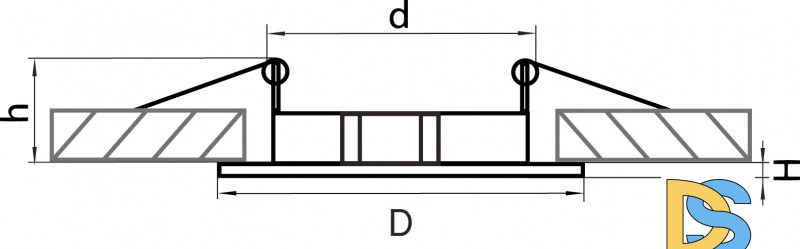 Встраиваемый светильник Lightstar Lega 11 011047