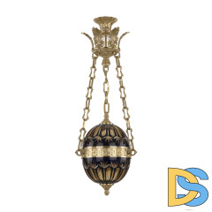 Подвесной светильник Bohemia Ivele Crystal 71000P/20 G Amber-Blue/H-1I Y8