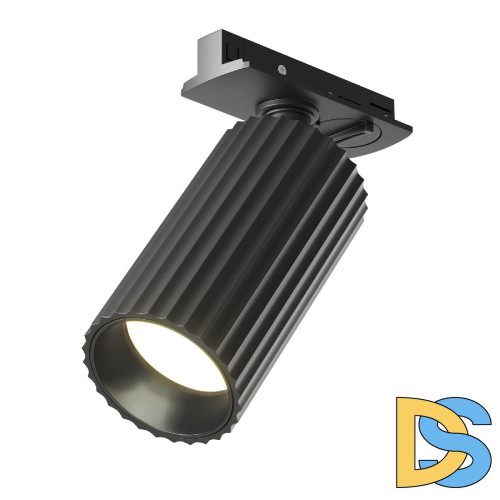 Трековый однофазный светильник Maytoni Calipso TR218-1-GU10-BK