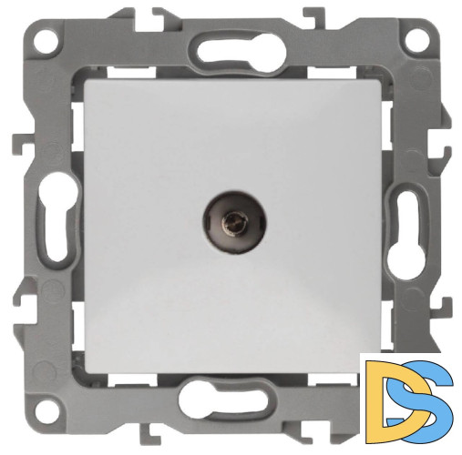 Розетка TV одиночная ЭРА 12 12-3101-01 Б0014705