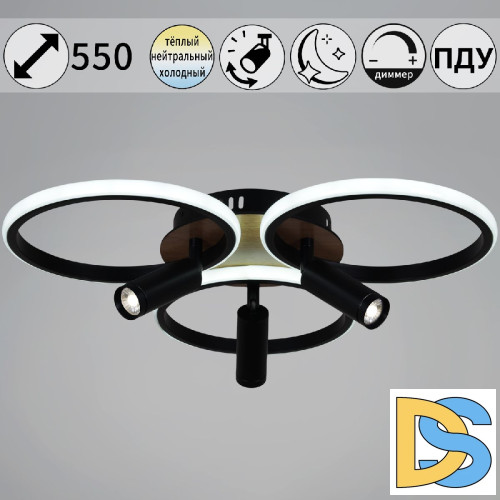 Потолочная люстра Reluce 09440-0.3-3+3