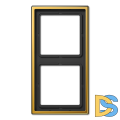 Рамка двухместная Jung LS982GGO