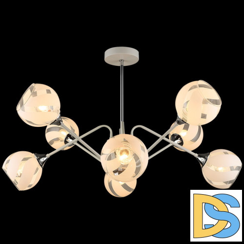 Люстра на штанге Reluce 04897-0.3-08 WT+CH