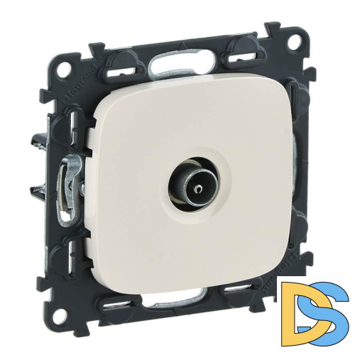 Розетка ТV оконечная Legrand Valena Allure слоновая кость 753860