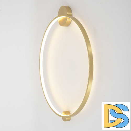 Настенный светильник Crystal Lux REAL AP26W LED BRASS
