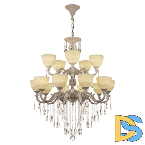 Подвесная люстра Bohemia Ivele Crystal AL78101/10+5/250/2D B WMN P1 U Wave