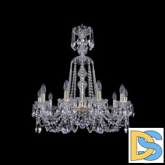 Подвесная люстра Bohemia Ivele Crystal 1402/10/240/XL-73 G