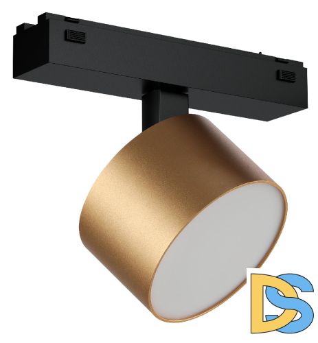 Трековый магнитный светильник iLedex Vision 4825-047-D90-10W-110DG-3000K-SGD