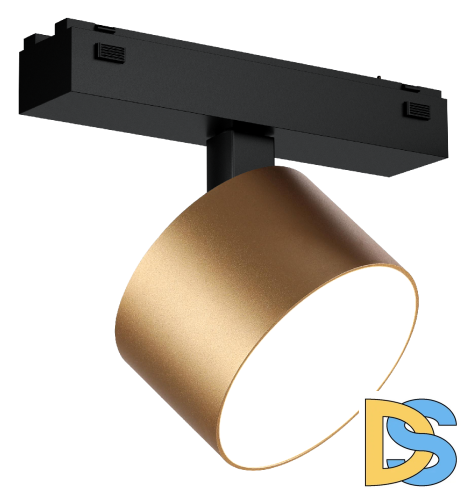 Трековый магнитный светильник iLedex Vision 4825-047-D90-10W-110DG-3000K-SGD