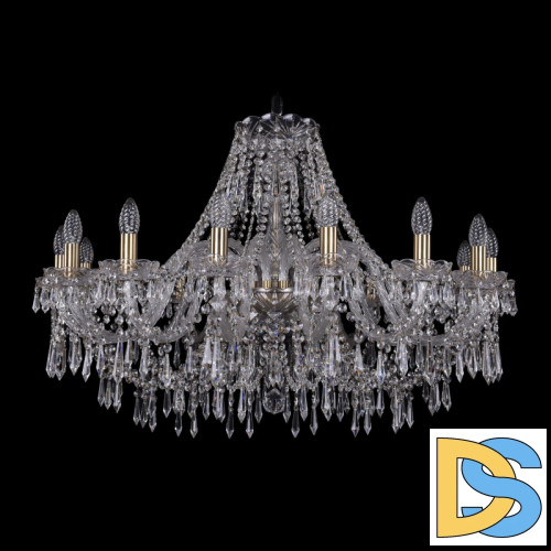 Подвесная люстра Bohemia Ivele Crystal 1403/16/360 Pa