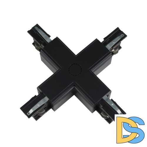 Коннектор Uniel UBX-A41 BLACK 1 POLYBAG