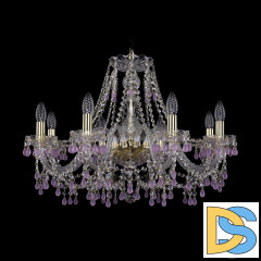 Подвесная люстра Bohemia Ivele Crystal 1410/8/240 G V7010