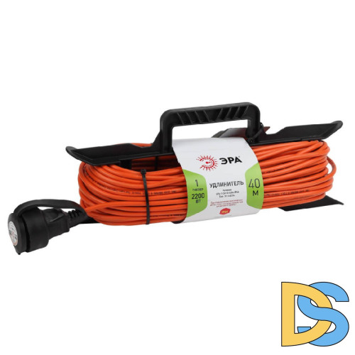 Удлинитель силовой ЭРА UFx-1-2x1.0-40m-IP44 Б0046824