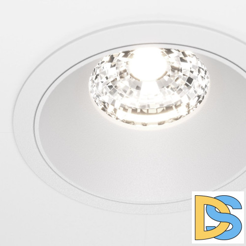 Встраиваемый светильник Maytoni Technical Alfa LED DL043-01-15W4K-RD-W