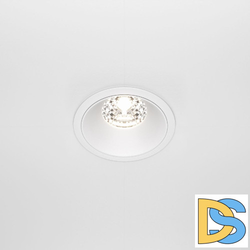 Встраиваемый светильник Maytoni Technical Alfa LED DL043-01-15W4K-RD-W