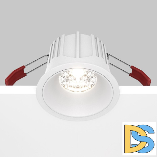 Встраиваемый светильник Maytoni Technical Alfa LED DL043-01-15W4K-RD-W