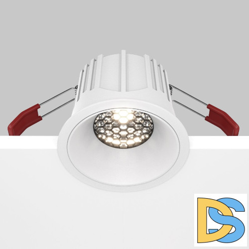 Встраиваемый светильник Maytoni Technical Alfa LED DL043-01-15W4K-RD-W