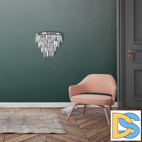 Настенный светильник Lumien Hall Novello LH0039/2W-NK-CL