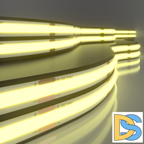 Светодиодная лента Elektrostandard 24V 11W 352Led COB IP20 теплый белый, 5м 4690389170089