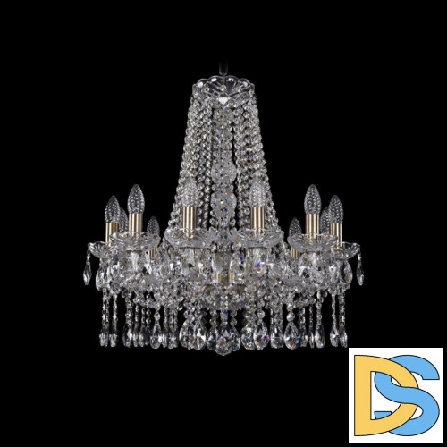 Подвесная люстра Bohemia Ivele Crystal 1413/12/200/h-60 Pa