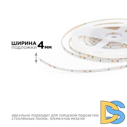 Светодиодная лента Apeyron 24В 5,4Вт/м smd2216, 120д/м IP20 480Лм/м 5м 3000К R00-378