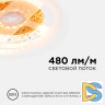Светодиодная лента Apeyron 24В 5,4Вт/м smd2216, 120д/м IP20 480Лм/м 5м 3000К R00-378