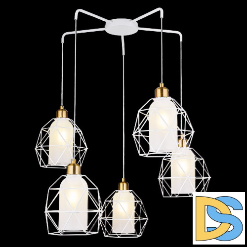 Подвесная люстра 33 Идеи PND16M.05.01.001.WH.PA-M35WH