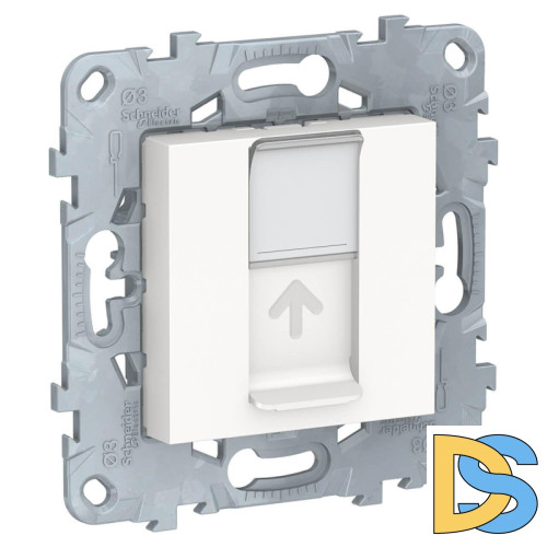 Розетка компьютерная RJ45 Schneider Electric Unica New Cat. 5e UTP NU541118