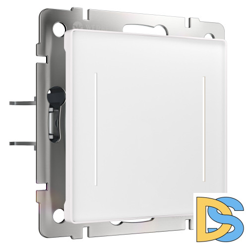 Умный сенсорный Выключатель двухклавишный Werkel (белый) W4523001