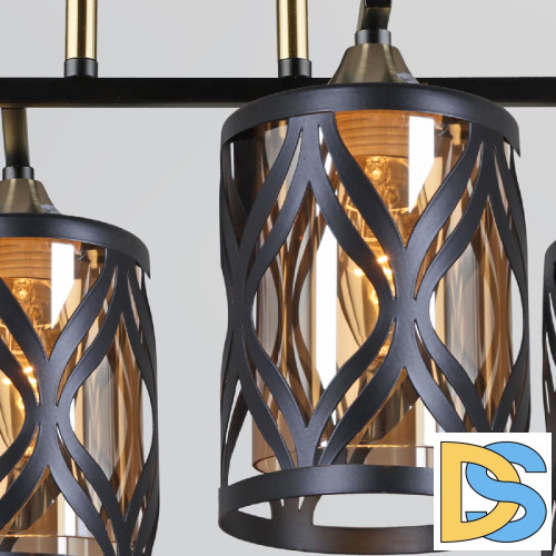 Потолочная люстра Reluce 05942-0.3-04 BK+COP