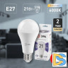 Лампа светодиодная Эра E27 21W 6000K LED A65-21W-860-E27 Б0035333