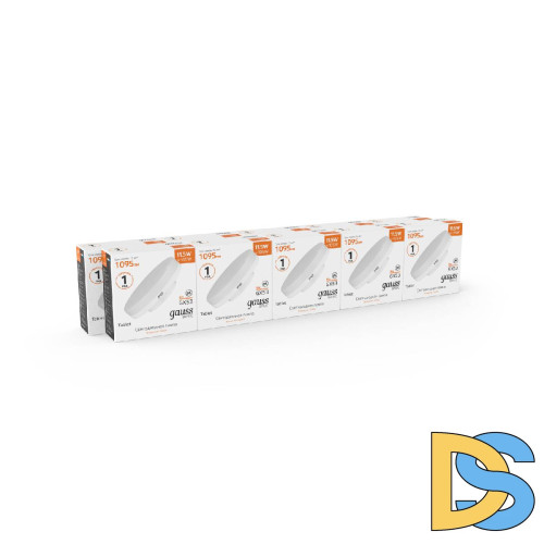 Лампа светодиодная Gauss GX53 11,5W 3000К матовая 20849112