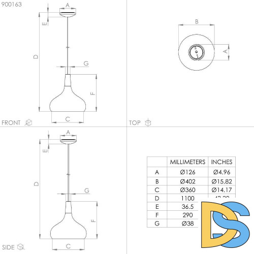 Подвесной светильник Eglo Sabinar 900163