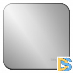 Выключатель 1-клавишный  10А, 250B, изолир пластина Schneider Blanca Алюминий