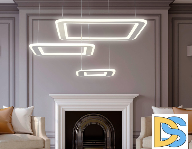 Подвесной светодиодный светильник Ambrella Light Acrylica FA4329