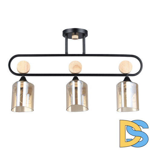 Потолочная люстра Arte Lamp Glamore A5076PL-3BK