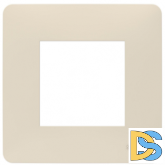 Рамка 1-я, Бежевая/Бежевая, Schneider Electric Unica Studio New