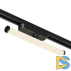 Трековый однофазный светильник Denkirs Strom DK6438-BK