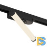 Трековый однофазный светильник Denkirs Strom DK6438-BK