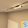 Трековый однофазный светильник Denkirs Strom DK6438-BK
